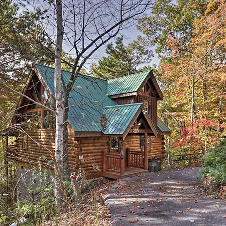 Smoky Mountain Log Cabin 7 Mi To Gatlinburg! Sevierville Esterno foto
