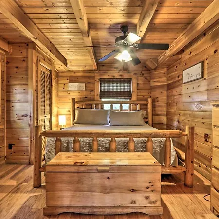 Smoky Mountain Log Cabin 7 Mi To Gatlinburg! Sevierville Esterno foto