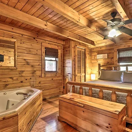 Smoky Mountain Log Cabin 7 Mi To Gatlinburg! Sevierville Esterno foto